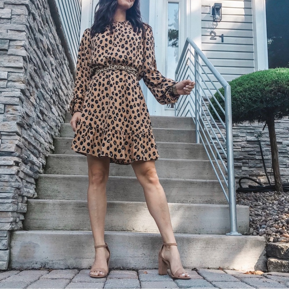 A New Day Leopard Printed Dress